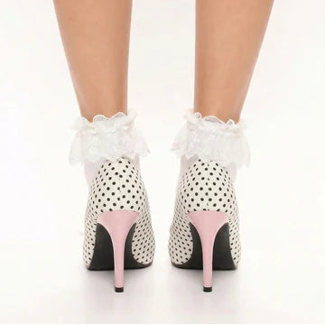 Lulu Polka Bow Heels